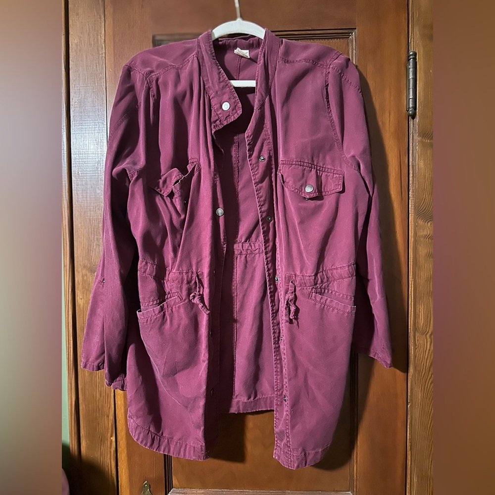 Maroon coat